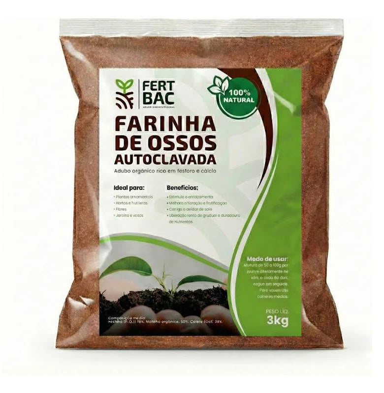 Farinha de Ossos 3kg